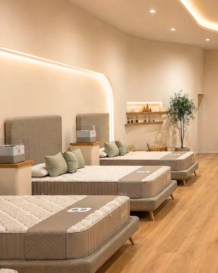 Diseño de espacio comercial en Madrid — proyecto de interiorismo por Mónica Cepedello